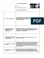 Evaluación Formativa