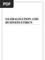 Globalisation and Business Ethics