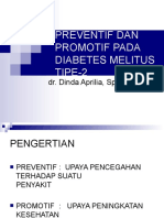Preventif Dan Promotif Diabetes Melitus Tipe-2