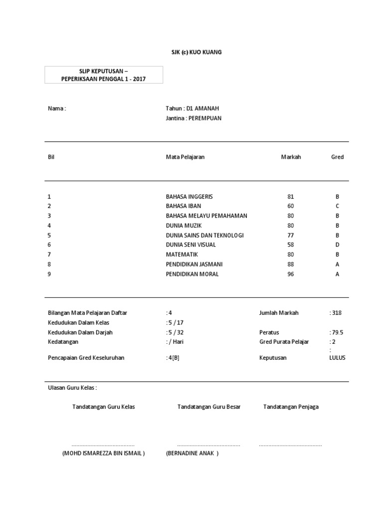 Contoh Saps | PDF