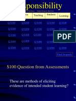 Responsibility: Assessments Data Teaching Students Learning