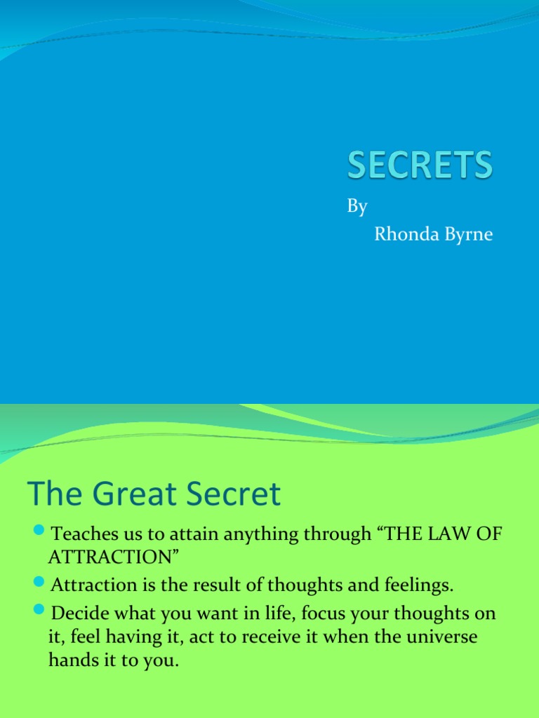 Unlocking The Law of Attraction Secrets | PDF | Thought | Feeling