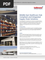 Case Study - Healthcare Logistics in The Middle East