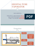 Horizontal Tube Evaporator