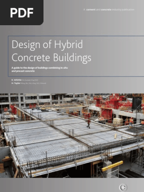 Design Hybrid Concrete Buildings Pdf Precast Concrete Prestressed Concrete