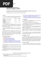 D888 12 Standard Test Methods For Dissolved Oxygen in Water