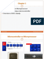 Microcontroller Vs Microprocessor Criteria For Choosing A Microcontroller Overview of 8051 Family