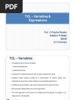 Tool Command Lang Variables Expressions