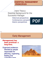 Management Theory: Essential Background For The Successful Manager