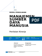 Modul 7 Penilaian Kinerja