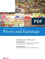 (2008 Update) Prices and Earnings