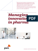 PWC Managing Innovation Pharma PDF