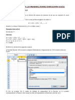 Introducción A Las Probabilidades en Excel