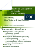 Nutritional Management of Hepatic Encephalopathy   