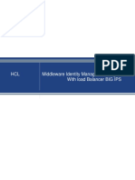 HCL Middleware Identity Management 11gR1 With Load Balancer BIG IPS