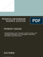 Penatalaksanaan Herpes Zoster