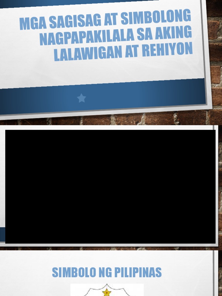 Mga Sagisag At Simbolong Nagpapakilala Sa Aking Lalawigan