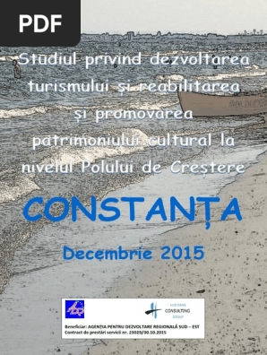 Studiul Privind Dezvoltarea Turismului Constanta Pdf