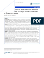 Surgical Treatment in CTS