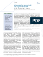 Delayed Cerebral Vasospasm