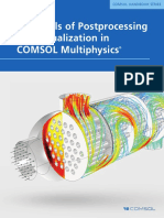 COMSOL HANDBOOK SERIES Essentials of Postprocessing and Visualization PDF