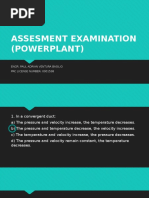 Assesment Exam (Powerplant)