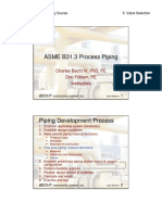 B31.3 Process Piping Course - 05 Valve Selection