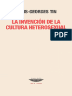 2COMP)Louis-Georges Tin - La Invencion de La Cultura Heterosexual