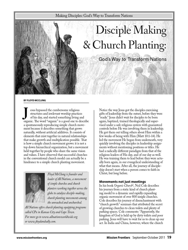 33 5 Disciple Making and Church Planting PDF | PDF | Disciple ...