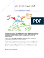 Teknik Mencatat Kreatif Dengan Mind Mapping