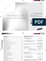 Microwave Oven CE107V XEU-03714L English