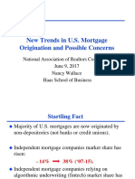 New Trends in U.S. Mortgage Origination and Possible Concerns