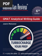 MR GMAT AnalyticalWriting 6E