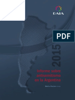 Informe Antisemitismo 2015 Web