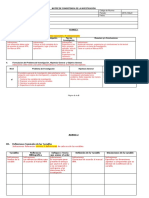 Matriz de Consistencia para La Investigación