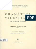 Salvador - Gramatica Valenciana 1972 - 1 PDF