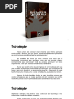 101 Frases de Leitura Fria