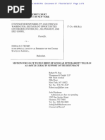 Download CREW v Trump - Brief for Scholar Seth Barrett Tillman as Amicus Curiae in Support of the Defendant by joshblackman SN351502583 doc pdf
