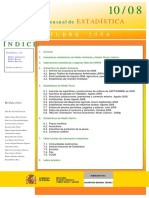 Boletin Mensual de Estadistica 2008-10 Tcm7-38987