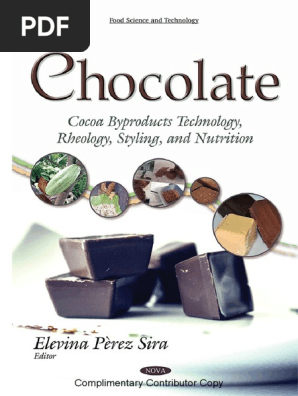 Libro De Chocolate Porfesora Elivina 2017 Pdf Cocoa Bean Chocolate