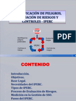 Identificación de Peligros, Riesgos y Controles - IPERC