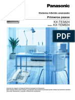 Primeros - Pasos KX-TES824 PDF