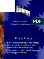 Energy in A Nutshell