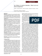 Repeated implantation failure in oocyte donation. What to do to improve the endometrial receptivity?