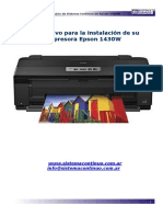 Epson 1430sistem, Acontinuo