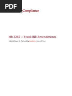 HR 2267 Frank Bill Amendments