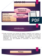 Terminología de Primas y Reservas en Seguros | PDF | Reaseguro | Póliza ...