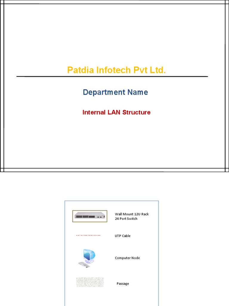 Lan Network Diagram. | PDF