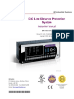 Manual D30Line Distance Relay