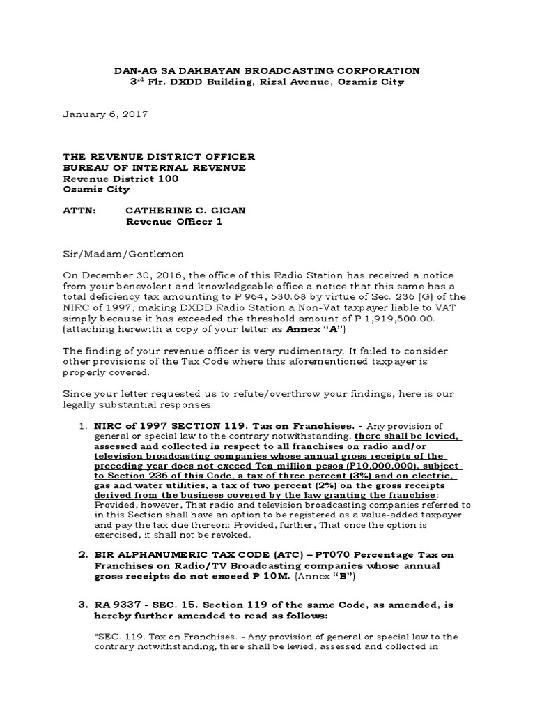 letter-to-bir-economy-of-the-united-states-taxes